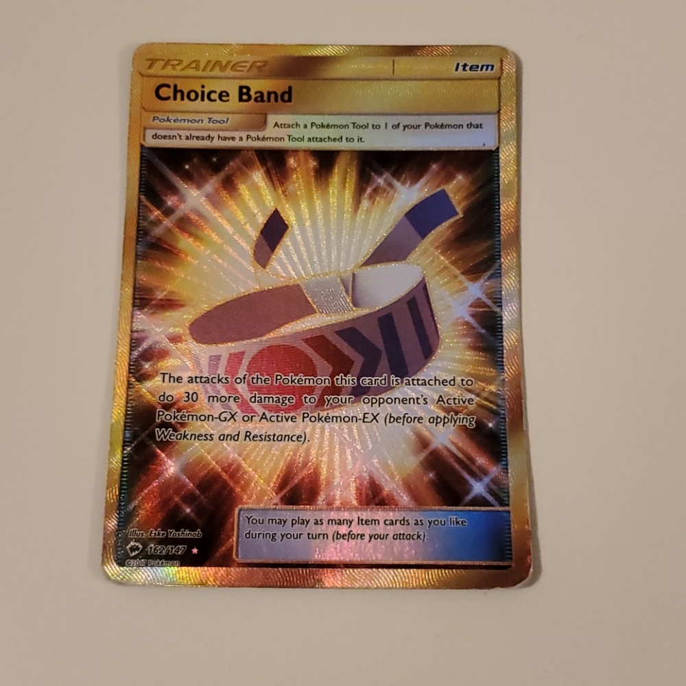 Choice Band Trainor Full Art Holo Secret Rare